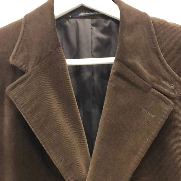 Faconnable Men's Brown Overcoat - Picture 2 of 9